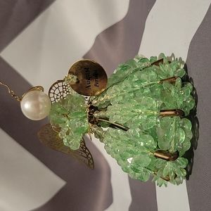 Peridot (August) birthstone angel